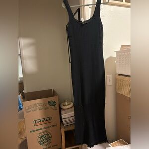 House of Harlow Crochet Knit Dress